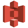 Logo for the Amazon S3 app integration.